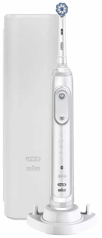 Электрическая зубная щетка Oral-B Genius X 20100S White - фото №10