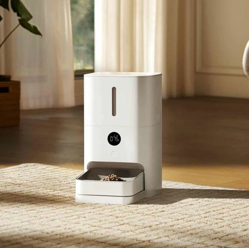 Умная автоматическая кормушка Xiaomi Mijia Smart Pet Feeder 5L для кошек и собак