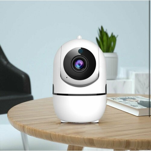 IP-Видеоняня с датчиком движения поворотная 360 Камера видеонаблюдения WiFi для дома 990₽