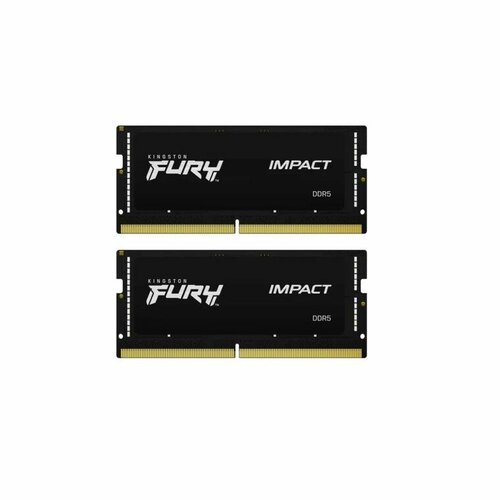 Память SODIMM DDR5 PC5-38400 Kingston KF548S38IBK2-16 2х8 Гб 11 В Кол-во модулей 2 частота 4800 МГц 8329₽