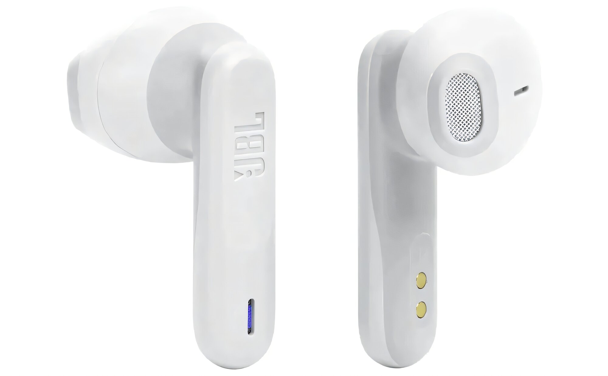 Гарнитура беспроводная (наушники) JBL Wave Flex, Bluetooth, 40мАч, Белый, JBLWFLEXWHT - фото №4