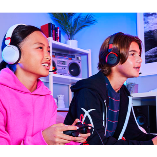 Детская игровая гарнитура HyperX Cloud Mini Kids Multi-Platform Wireless 7G8F1AA черный новинка 2024 640000₽