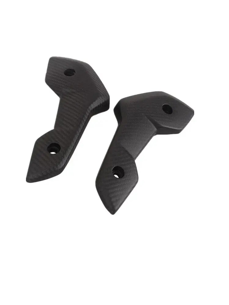 Боковые крышки радиатора Triumph Trident 660 2021-2023, карбон, matt