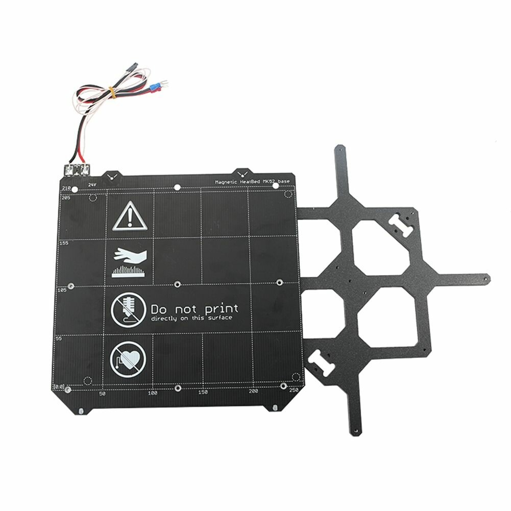 (O062)-FYSETC 3D-принтер с подогревом, 24 В, каретка MK3 Y для Prusa I3 MK3S MK52 и Voron Switchwire