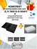 Комплект мойка кухонная ZorG ZL R 780510-R GRAFIT PVD покрытие графит с микротек...