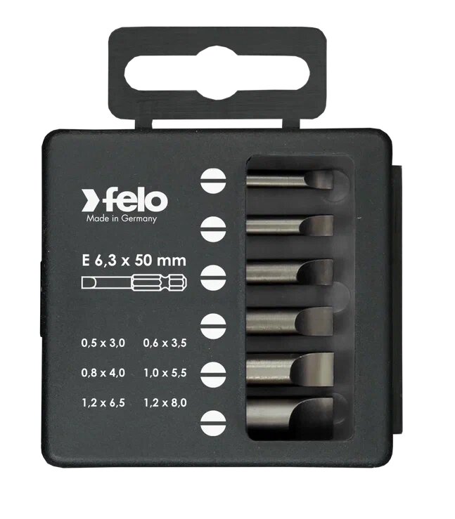 Felo Набор бит SL Industrial 50 мм в кейсе 6 шт 03091516