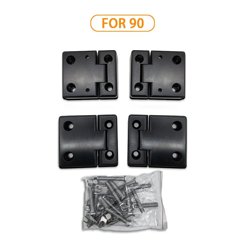 Полный комплект алюминиевых петель для Defender 90 110, восстановленный корпус кузова автомобиля Land Rover Defender tdi td4, петли for 2 doors