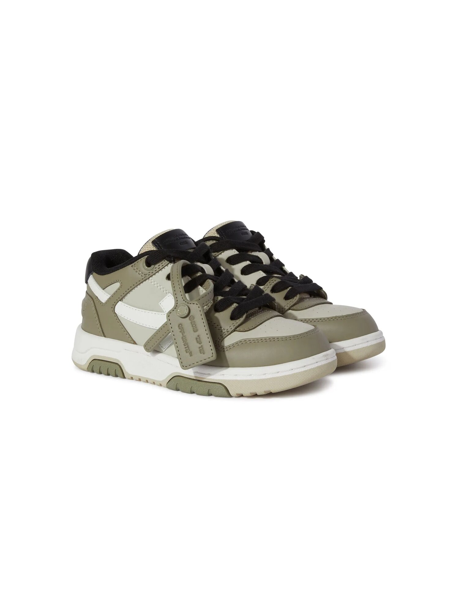 Кроссовки Off-White Out Of Office, размер 32 EU, зеленый,