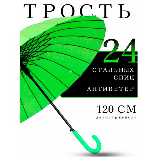 фото Зонт-трость classica, зеленый