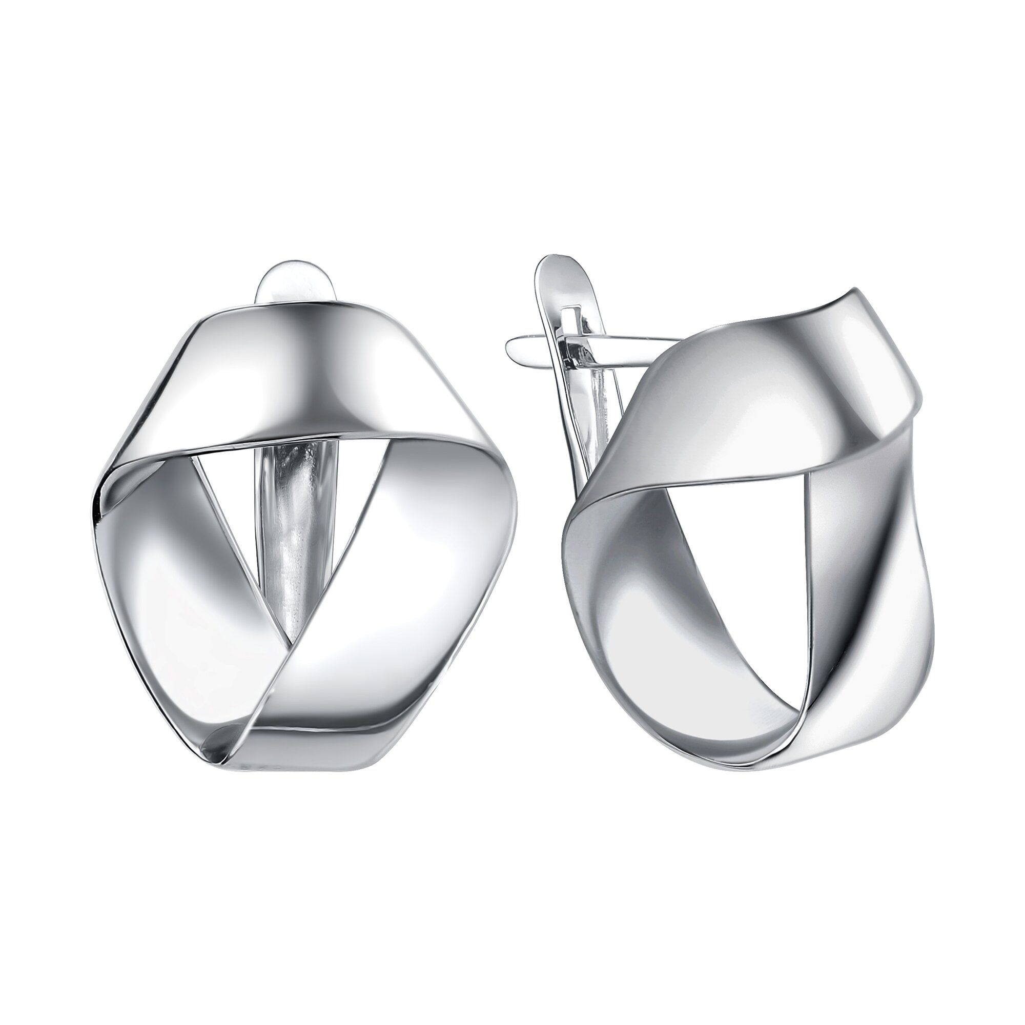 Серьги Diamant online, серебро, 925 проба, родирование