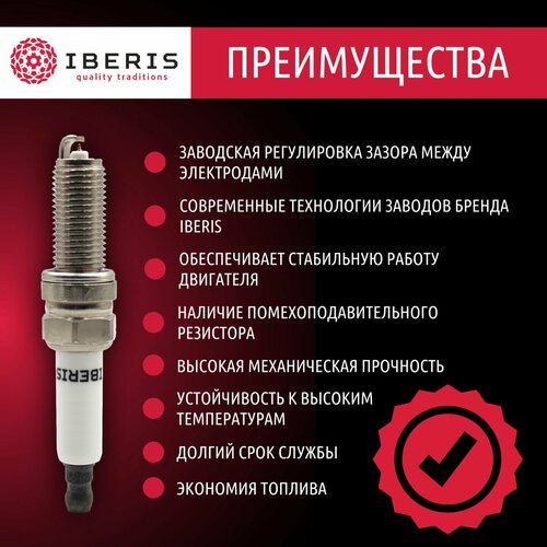Свеча зажигания IRIDIUM CHANGAN CS35 PLUS MCA CS55 PLUS 19- UNI-V 21- 566₽