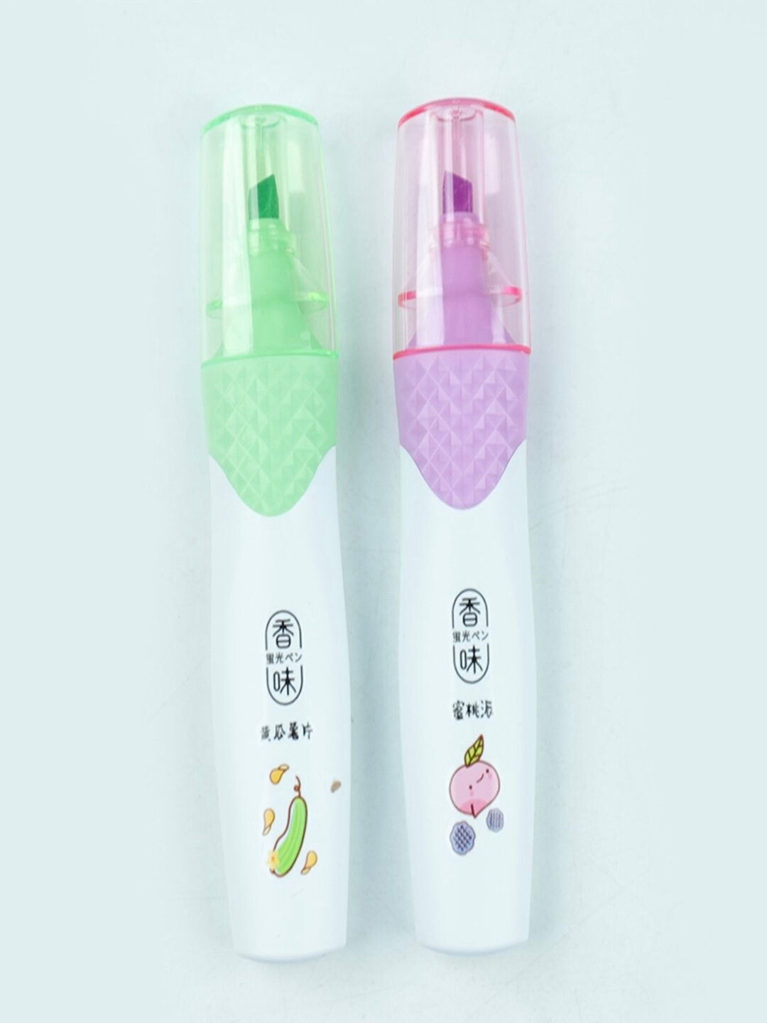 Ароматизированный маркер текстовыделитель, 3 шт, гипоаллергенный, яркие цвета, цвета отправляются случайным образом