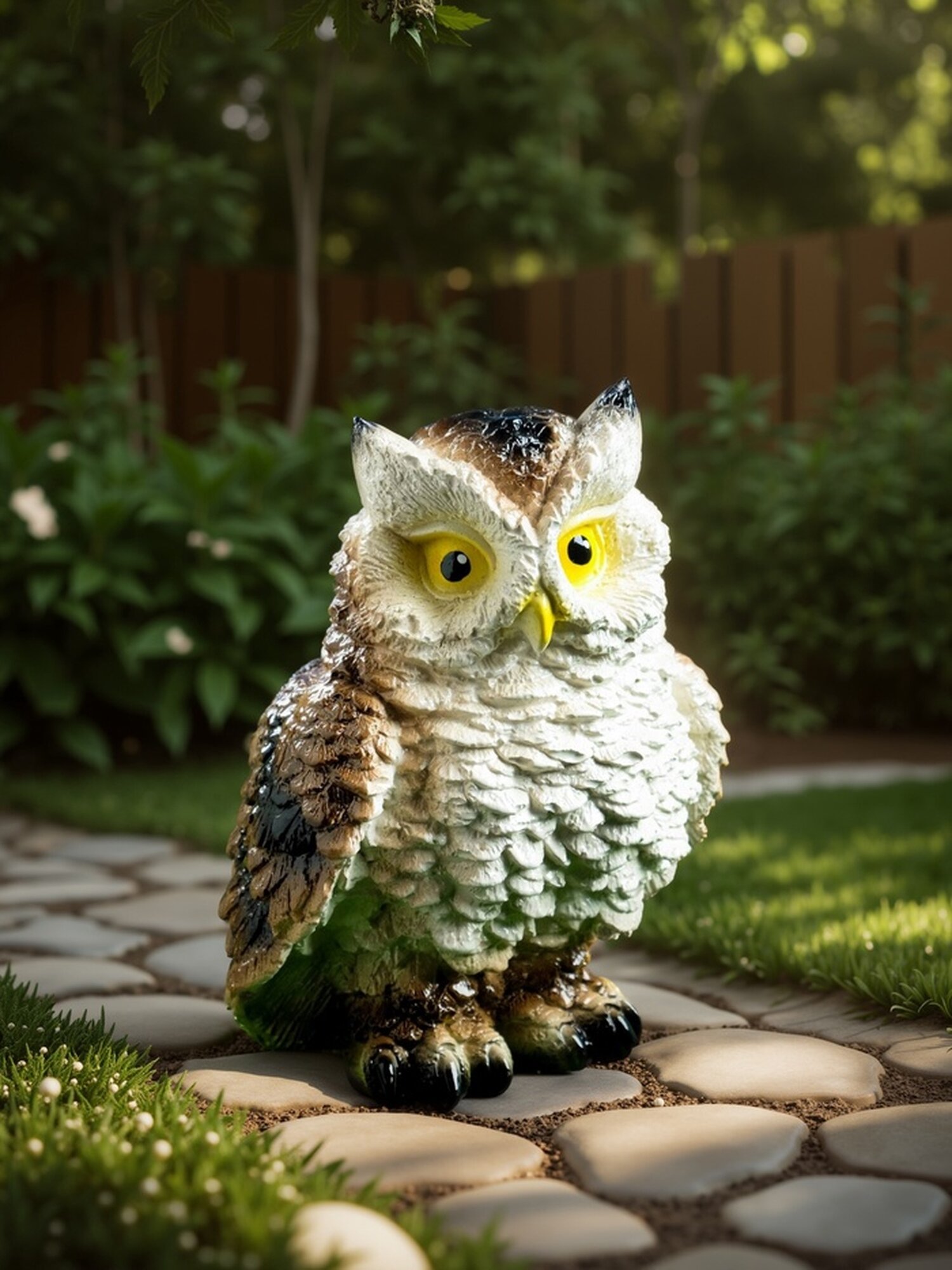 Садовая фигура Хорошие сувениры "Филин" декор на ветку 19 см