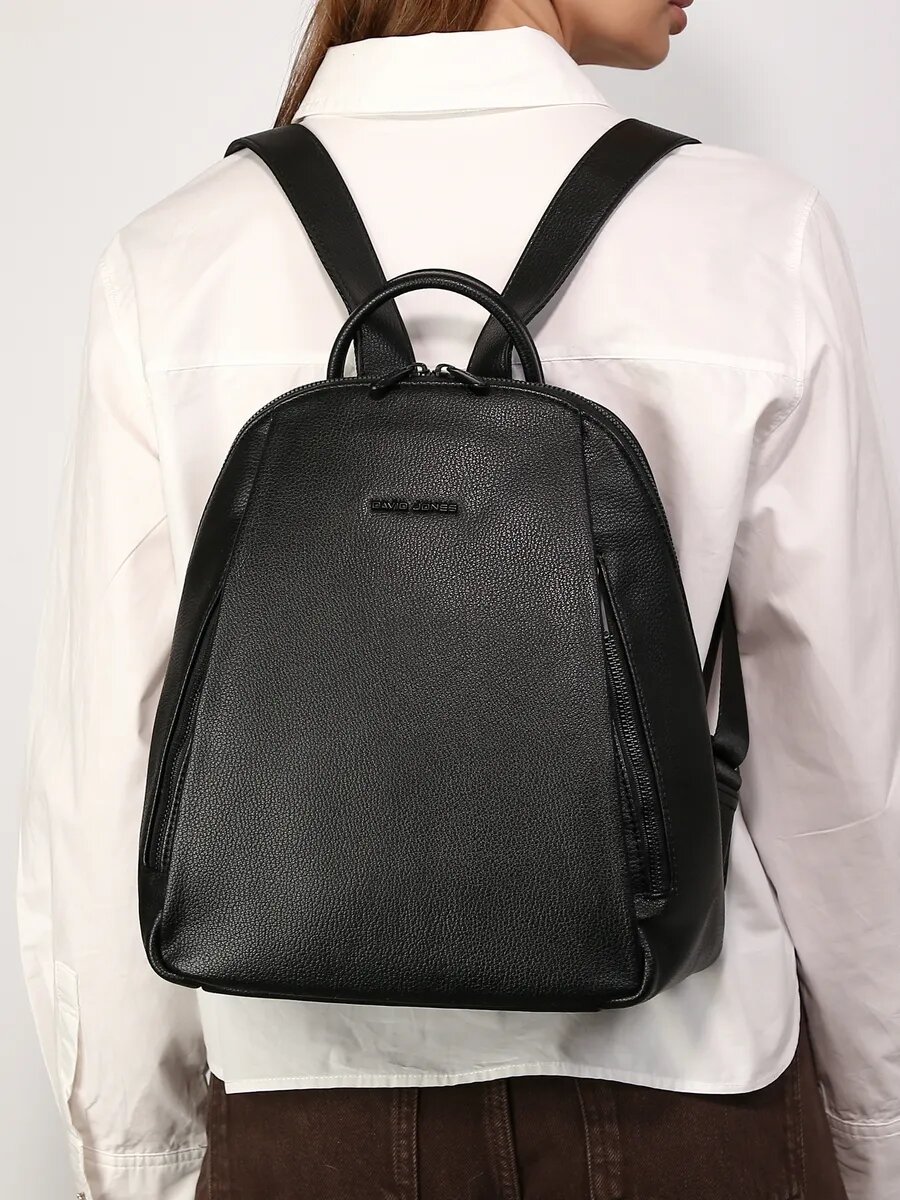 Сумка-рюкзак DAVID JONES, черный — фото 1