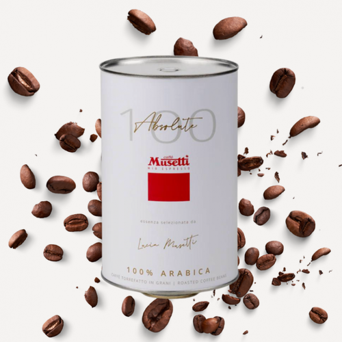 Изображение товара Musetti Absolute 100% арабика кофе в зернах 1.5 кг жестяная банка