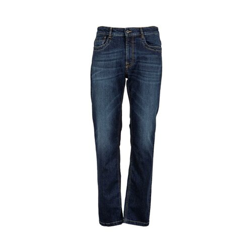 Джинсы классические BIKKEMBERGS, размер 32, синий джинсы для мужчин bikkembergs модель cq1011cs3511 цвет синий размер 32 32