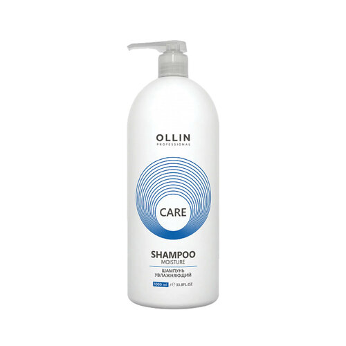 OLLIN Professional шампунь Care Moisture увлажняющий, 1000 мл увлажняющий шампунь для волос ollin professional ultimate care moisture shampoo 1000 мл