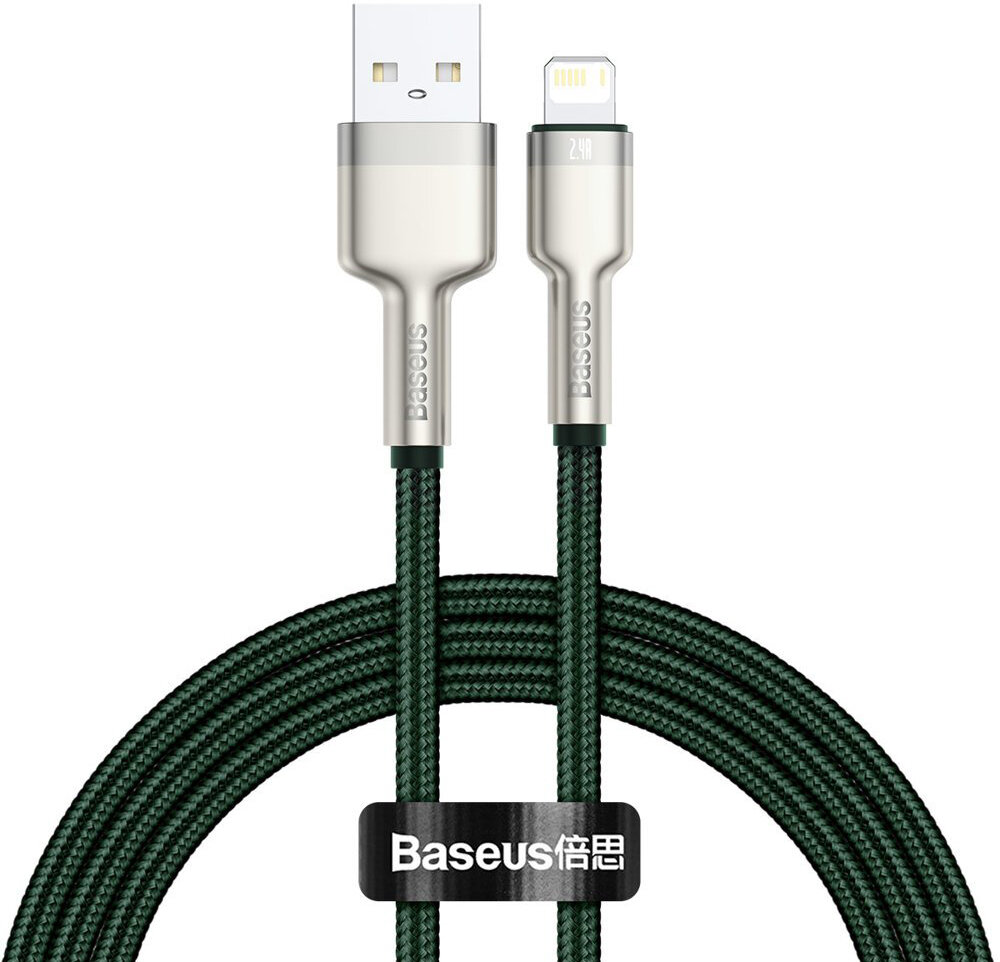 Кабель для айфона 1 метр Baseus USB - Lightning провод для быстрой зарядки телефона лайтинг шнур для IPhone