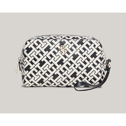 фото Косметичка tommy hilfiger, 8х13х19 см, черный, белый