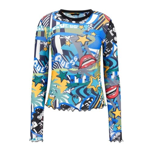 фото Лонгслив guess, размер xs, мультиколор