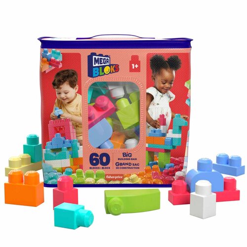 фото Конструктор mattel mega bloks bausteinebeutel dch54, 60 дет.