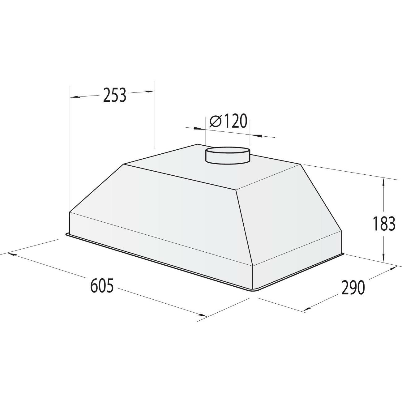 Вытяжка 60 см Gorenje BHI626E4X