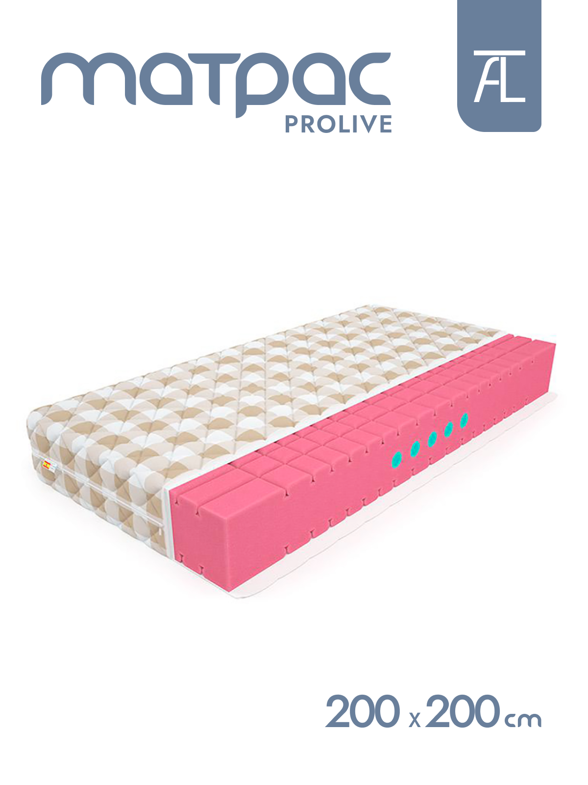 Матрас ProLive BioLife Mr.Mattress, 200х200 см