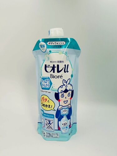 Изображение товара Kao Biore u Гель для душа с низким Ph уровнем и ароматом зелени и цитруса 340 мл запасной блок