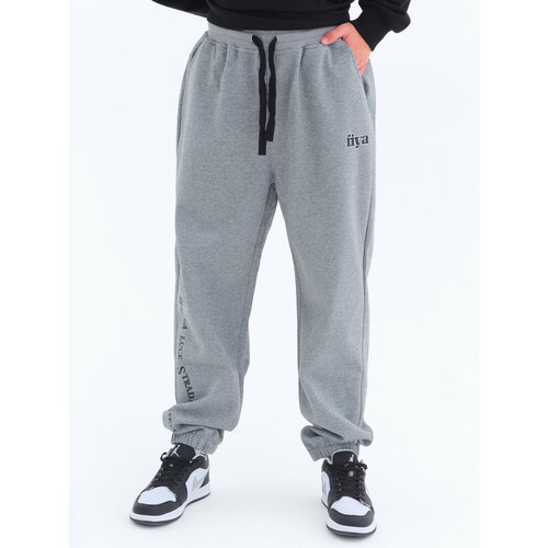 фото Брюки , размер 50-52(рост 185см), серый kf (koffee)