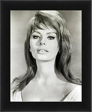 Плакат, постер на бумаге Sophia Loren-Софи Лорен. Размер 30 х 42 см