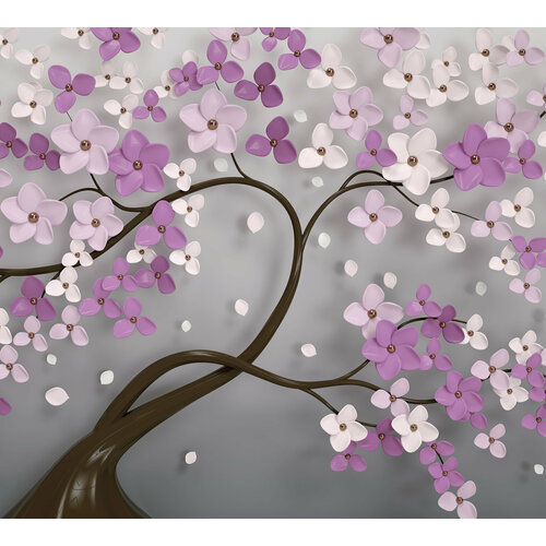 Панно декоративное FLIZETTO Цветущее дерево 3*2,7 м