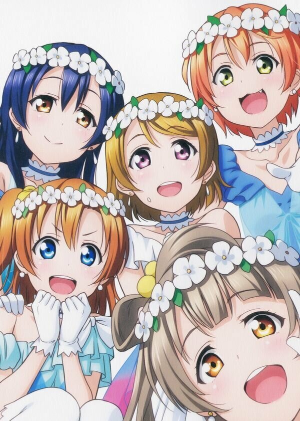 Плакат постер на холсте Love Live. Живая любовь. Размер 21 х 30 см