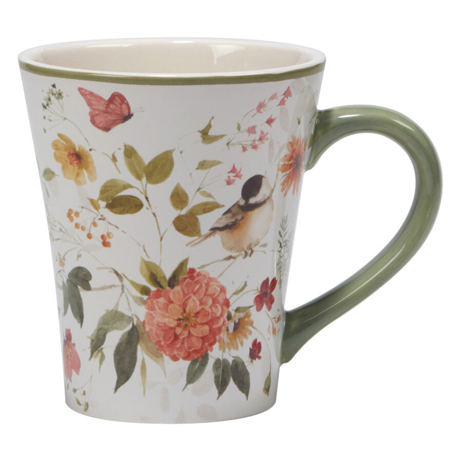 фото Кружка Certified Int. Песня природы. Циния 410 мл, керамика