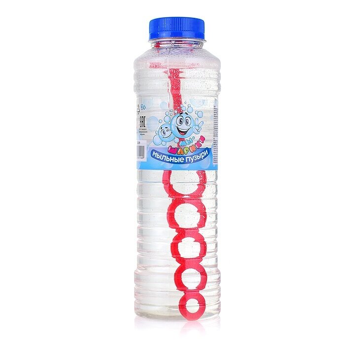 Мыльные пузыри 1Toy Мы-Шарики! 500 мл, бутылка, венчик в наборе (Т22279)