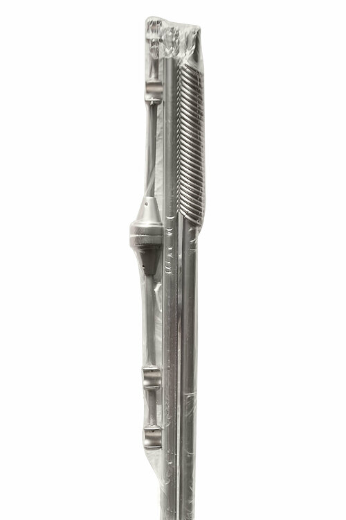 Карниз металлический настенный Grace 2-х рядный гладкий 16/16 мм сатин 200 см