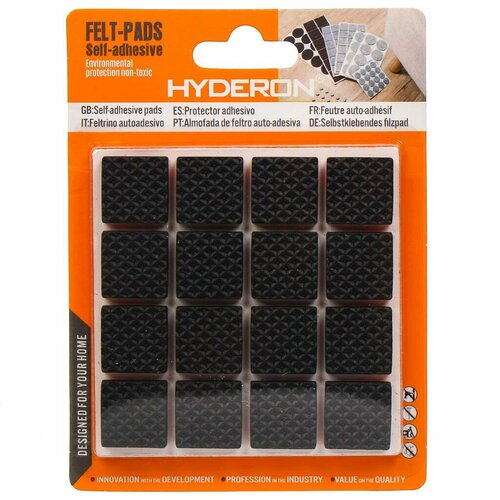 Подкладка под мебель 16 предметов, в ассортименте, 18 мм, T2022-7106