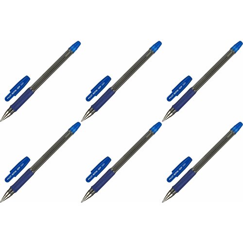 Pilot Ручка шариковая неавтоматическая синяя, 6 шт