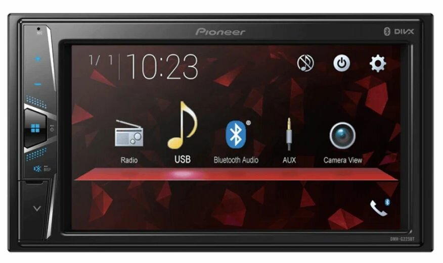 Автомагнитола Pioneer DMH-G225BT - фото №4