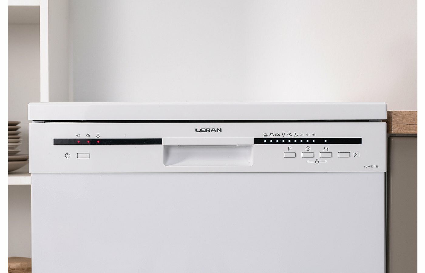 Посудомоечная машина LERAN FDW 60-125 W, полноразмерная, белая - фото №12