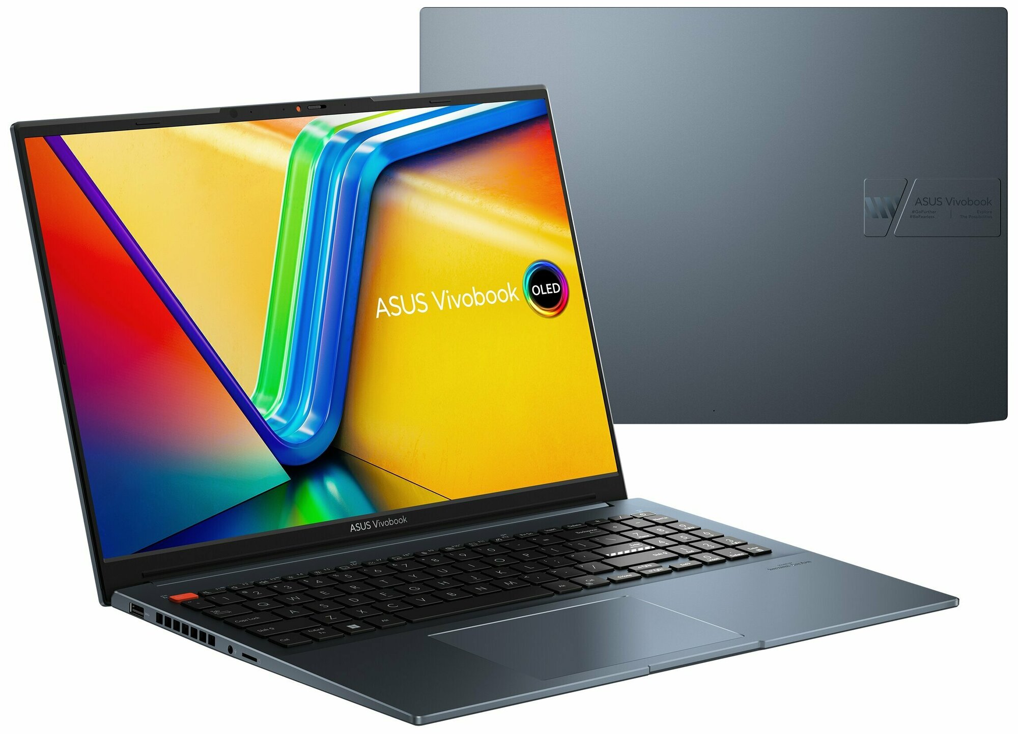 Ноутбук ASUS VivoBook Pro 16 OLED K6602VU-MX098 90NB1151-M00660 (16", Core i7 13700H, 16Gb/ SSD 1024Gb, GeForce® RTX 4050 для ноутбуков) Синий - фото №10