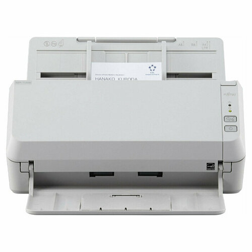 Сканер Fujitsu Image Scanner SP-1130N, протяжный A4 USB белый