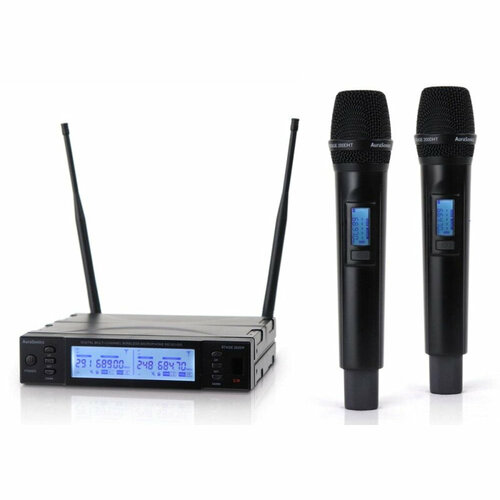 Радиосистема AuraSonics Stage 202 Vocal цифров 2-х канальн 2 ручн мкф 1699300₽