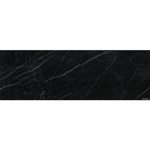 Керамическая плитка 25x75 (6 шт.) FAP Ceramiche ROMA DIAMOND 25 NERO REALE BRILLANTE +30034