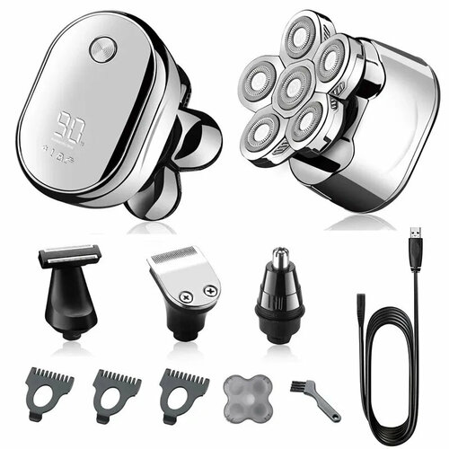 Электробритва 4в1 Cronier CR-869 Машинка для стрижки волос комплект 4в1 2810₽