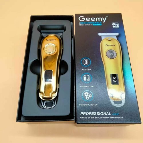 Триммер для бороды и усов GEEMY GM-6682 золотой 96600₽
