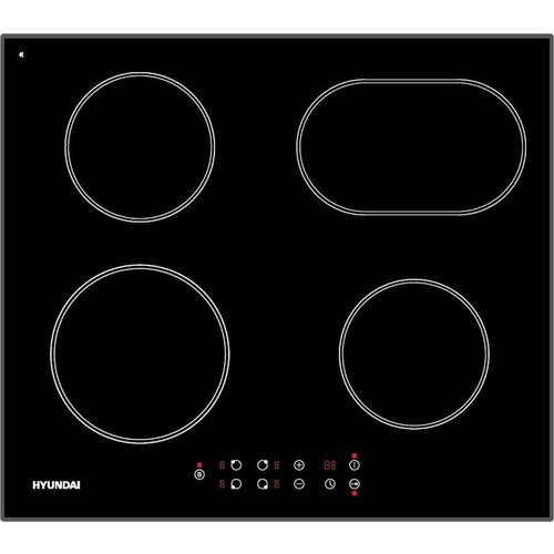 Индукционная варочная панель Hyundai HHI 6755 BG независимая черный 3848700₽