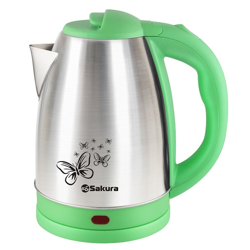 Чайник SAKURA SA-2135GS зеленый 803388 чайник sakura sa 2158w 600ml