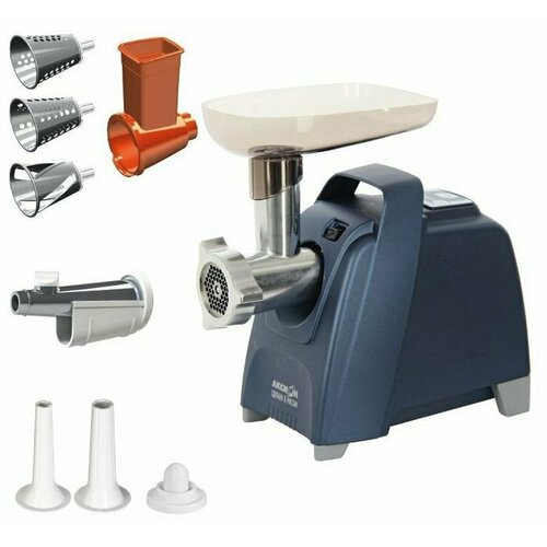 Мясорубка аксион М6202 темно-синий 1162000₽