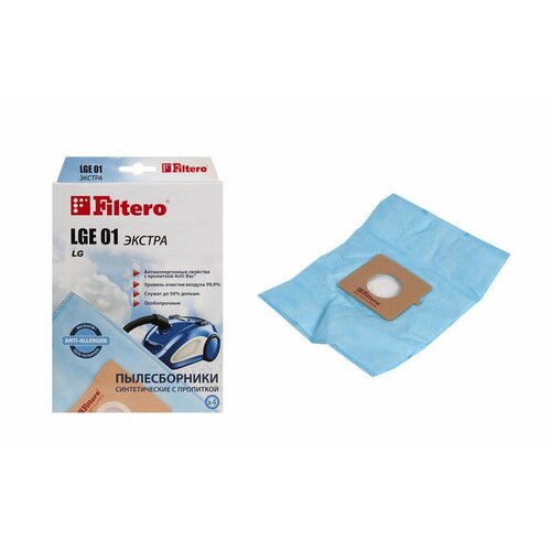 Dust collectors Мешки для пылесосов LG Cameron Clatronic Evgo Polar Filtero LGE 01 экстра 4 штуки 695₽