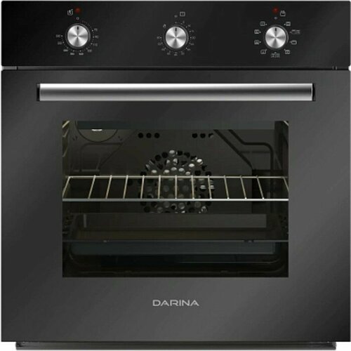 Darina Духовой шкаф Darina 1U 1707 S электрический 50 л класс А чёрно-серебристый 2354900₽